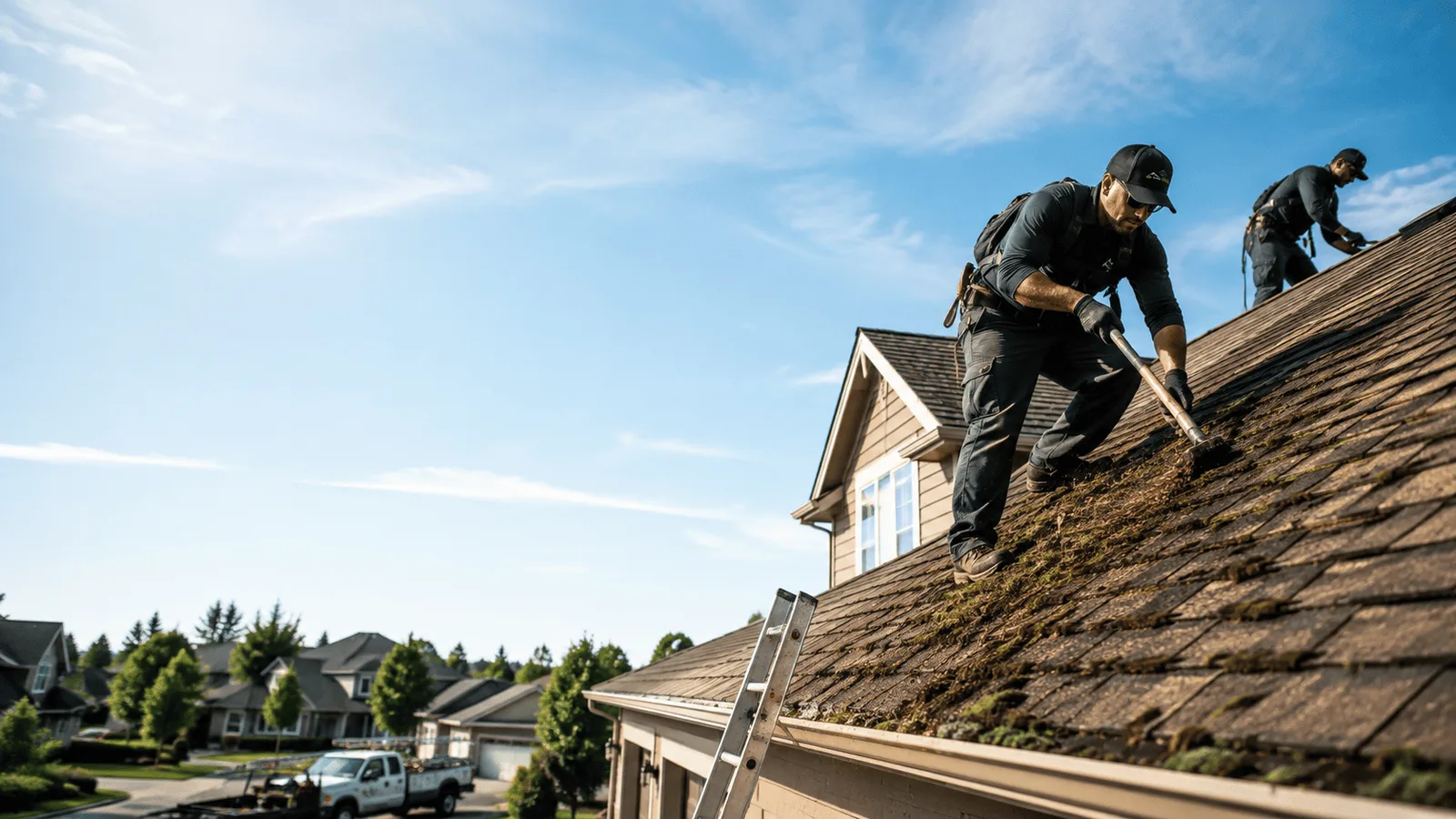 Roof Moss Removal in Pawcatuck, CT near me